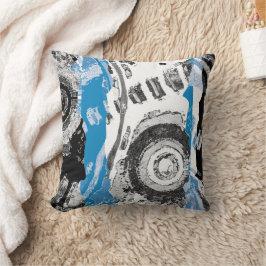 Wave Mechanism – Custom Throw Pillow (Polyester) Kissen