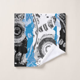 Wave Mechanism – Custom Towel 13" x 13" Wash Cloth Waschlappen