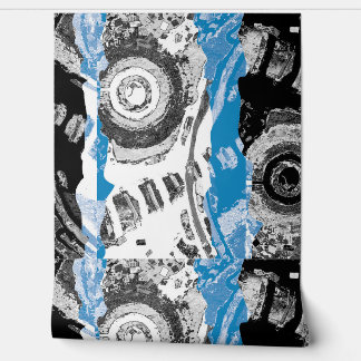 Wave Mechanism – Custom Wallpaper (2' x 4') Tapete