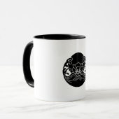 Wave Mond Kaninchen Tasse (Vorderseite Links)