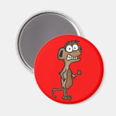 Wave Monkey Magnet (Vorderseite/Rückseite)