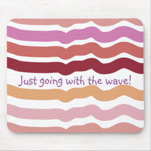 Wave Mouse Pad Mousepad