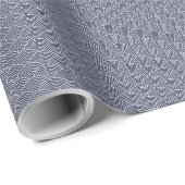 Wave Muster traditionelles japanisches Design Geschenkpapier (Rolleneckpunkt)