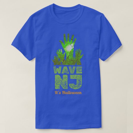Wave NJ Sein Halloween T-Shirt (Design vorne)