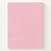 Wave No. 3 - Notebook (Ballet Pink) Notizblock (Rückseite)