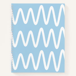 Wave No. 3 - Notebook (Dusty Blue) Notizblock