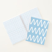 Wave No. 3 - Notebook (Dusty Blue) Notizblock (Innenseite)