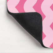 Wave No. 4 - Mouse Pad (Hot Pink) Mousepad (Ecke)