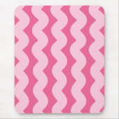 Wave No. 4 - Mouse Pad (Hot Pink) Mousepad (Vorne)
