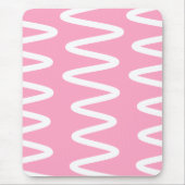 Wave No. 6 - Mouse Pad (Flamingo Pink) Mousepad (Vorne)