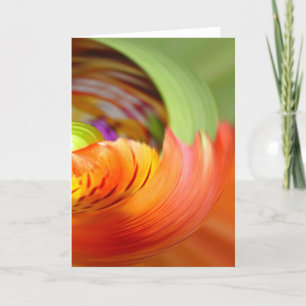 Wave Note Card Karte