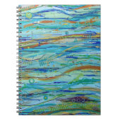 Wave-Notebook Notizblock (Vorderseite)