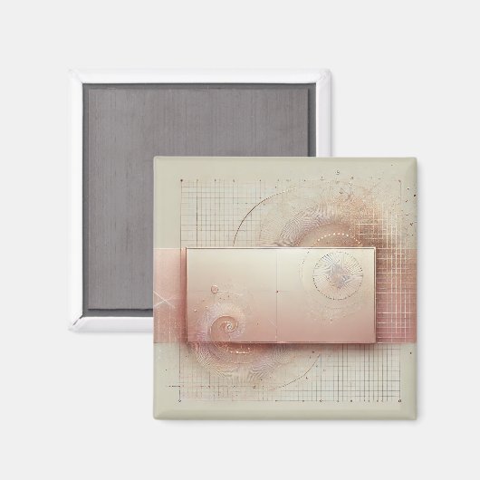 Wave of Form Magnet (Vorderseite/Rückseite)