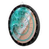 Wave on Sandy Beach Regulation Dartscheibe (Vorderseite rechts)