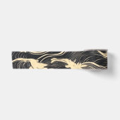 Wave Pattern Küstenstil Satinband (Vorderseite)