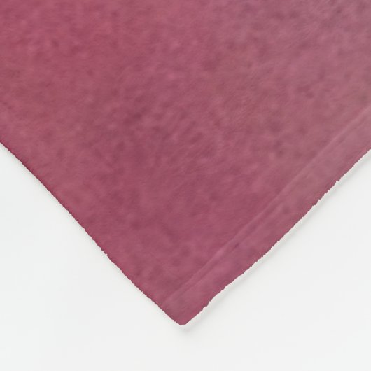 Wave Pflanze Fleecedecke (Ecke)