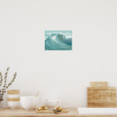 Wave Poster 1 (Küche)
