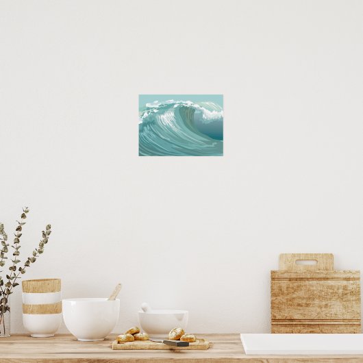 Wave Poster 1 (Küche)