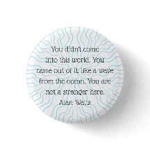 Wave Quote Alan Watts Philosophie Mandala Introver