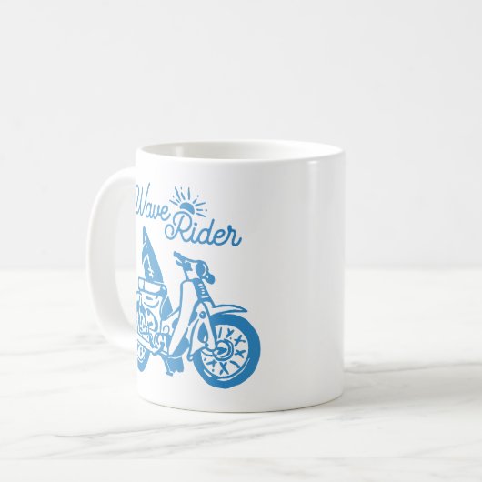 Wave Rider Kaffeetasse (Vorderseite Links)