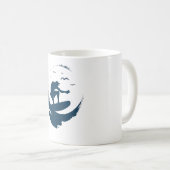 Wave Rider Kaffeetasse (VorderseiteRechts)
