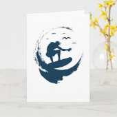 Wave Rider Karte (Gelbe Blume)