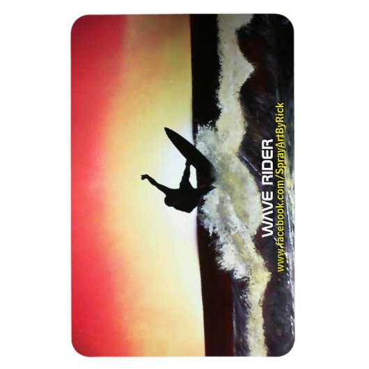 Wave Rider Magnet (Vertikal)