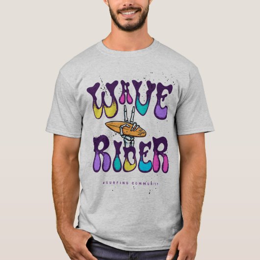 Wave Rider T-Shirt (Vorderseite)
