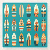 Wave Riders Glasuntersetzer (Vorderseite)