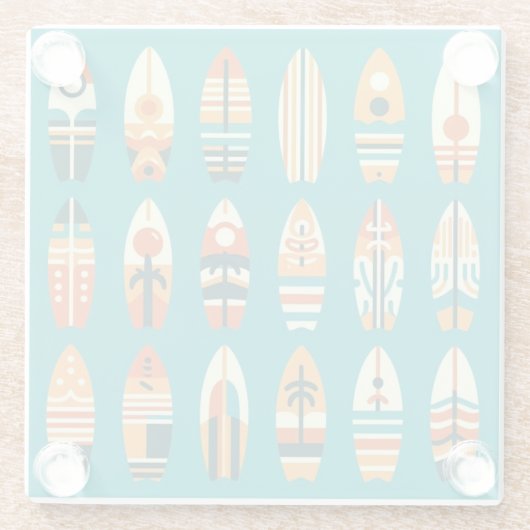 Wave Riders Glasuntersetzer (Rückseite)