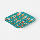 Wave Riders Pappteller (Gewinkelt)