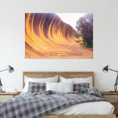 WAVE ROCK 32 x 48 Leinwanddruck (Insitu (Schlafzimmer))