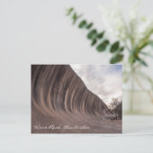 Wave Rock Australia Postcard Postkarte (Stehend Vorderseite)
