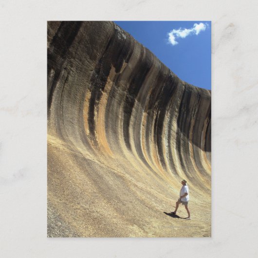 Wave Rock, Western Australien Postkarte (Vorderseite)