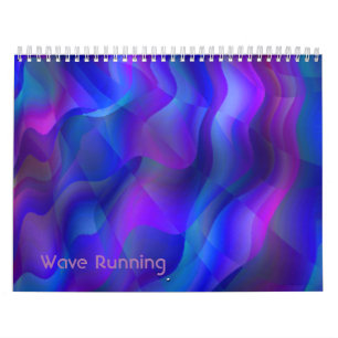 Wave Running Coole Abstrakte Kunst Kalender