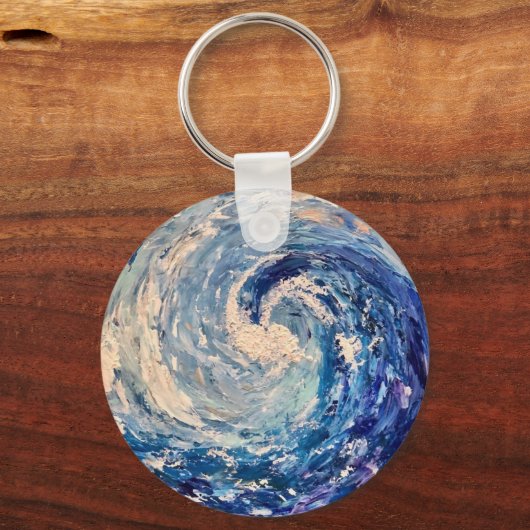 Wave Schlüsselanhänger (Rückseite)