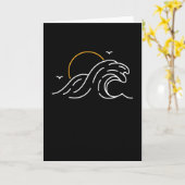 Wave Seeker Karte (Gelbe Blume)