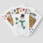 Wave Snowman Spielkarten (Rückseite)
