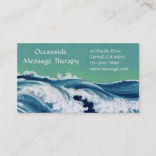 Wave Standard Business & Termin Card (Vorderseite)