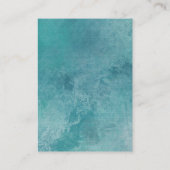 Wave Sublimierung | Nautische Gezeitenwasserdetail Begleitkarte (Rückseite)