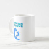 Wave - surfen Coffee Tasse (Vorderseite Links)