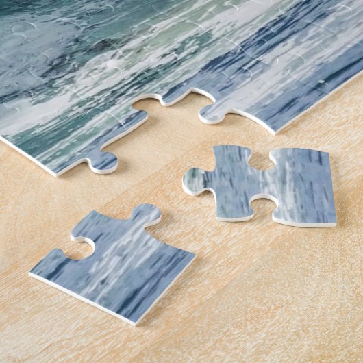 Wave, Surfer, schöne Landschaft Jigsaw Puzzle (Seite)