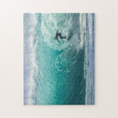 Wave, Surfer, schöne Landschaft Jigsaw Puzzle (Vertikal)