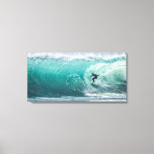 Wave, Surfer, schöne Landschaftskanvas drucken Leinwanddruck (Vorderseite)