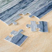 Wave Surfer Surfen Sport Blauer Ozean Puzzle (Seite)