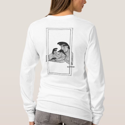 Wave T-Shirt (Rückseite)