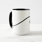 Wave-Tasse Tasse (Vorderseite Links)