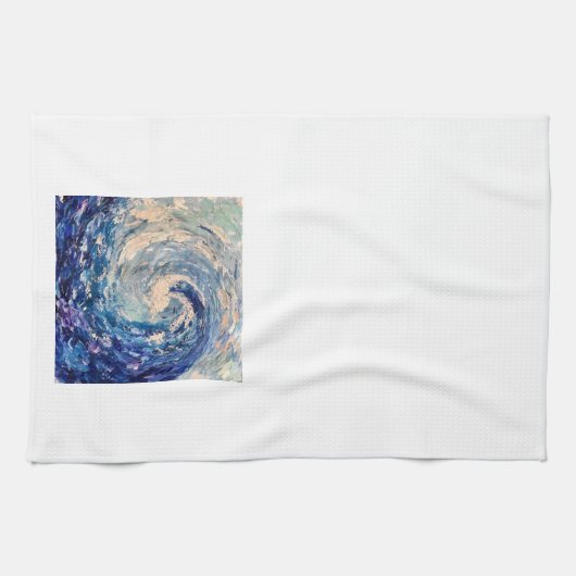 Wave Tea Handtuch (Horizontal)