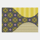 Wave Tri-Muster-Set für Schleifpapier Geschenkpapier Set (Vorderseite)