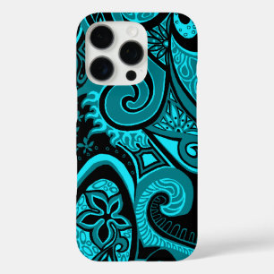 Wave Trip Vintage Psychedelischer Blumen-Paisley iPhone 16 Pro Hülle